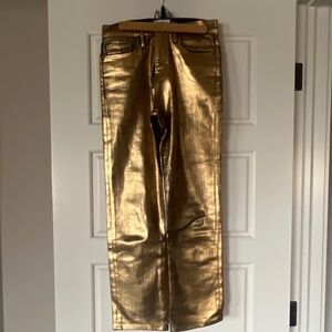 Frame GOLD CHROME jeans, size 28 LE High Straight